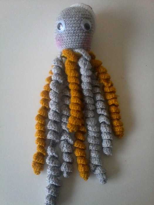 Pieuvre doudou crochet