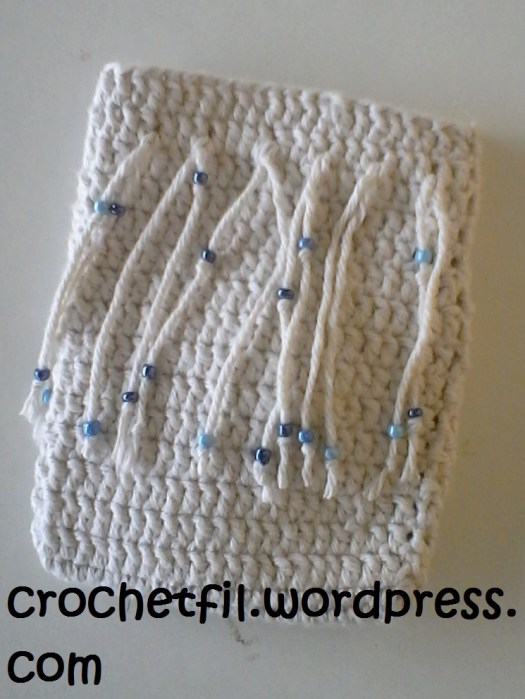 Sacoche en crochet-crochet fil et création