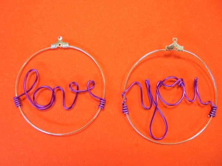 créoles fil d'aluminium lubies de filles3