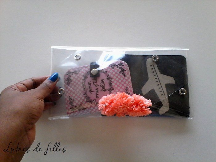 DIY pochette transparent lubies de filles 15