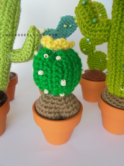Cactus en crochet 0